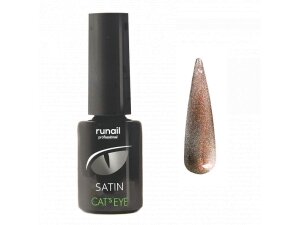 Гель-лак Cat's eye Satin №6151, 6мл RuNail