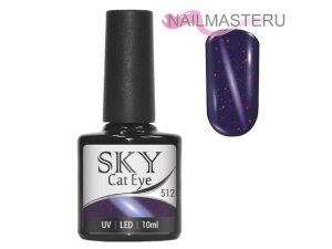 Гель-Лак CAT EYE SKY №512 GC, 10мл