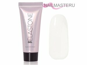 Акрил гель ELASTONE GEL, 18 мл №3937 (прозрачный) RuNail