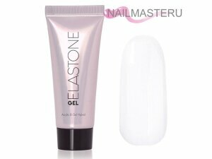 Акрил гель ELASTONE GEL, 18 мл №3939 (белый) RuNail