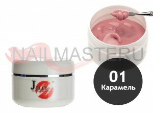 Гель желе (суфле) камуфлирующий Nail style № 1 Карамель, 50 мл