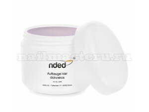 Прозрачный конструирующий однофазный уф гель - Nded building gel clear thik viskos 50ml.